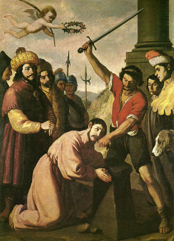 Francisco de Zurbaran the martydom of st james. china oil painting image